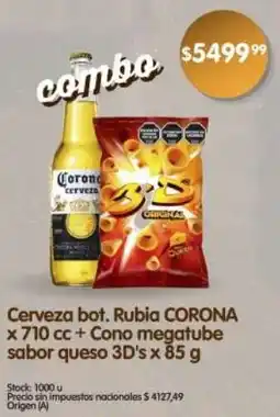 Supermercados Buenos Días Corona cerveza bot. rubia oferta