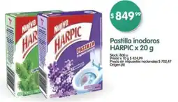 Supermercados Buenos Días Harpic pastilla inodoros oferta