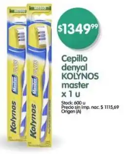 Kolynos cepillo denyal master