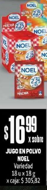 Makro Jugo en polvo noel oferta