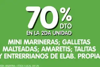 Jumbo Mini marineras / galletas malteadas / amaretis / talitas oferta