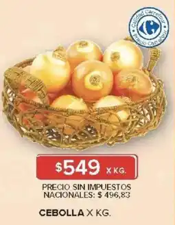 Carrefour Cebolla oferta