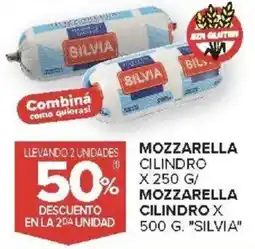 Carrefour Silvia mozzarella cilindro oferta