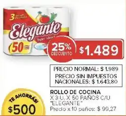 Carrefour Elegante rollo de cocina oferta