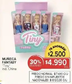 Carrefour Tiny muñeca fantasy oferta
