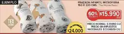 Carrefour Tex home basic frazada infantil microfibra oferta