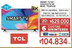 Carrefour Tcl smart tv 55" oferta