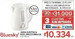 Carrefour Bluesky jarra eléctrica oferta