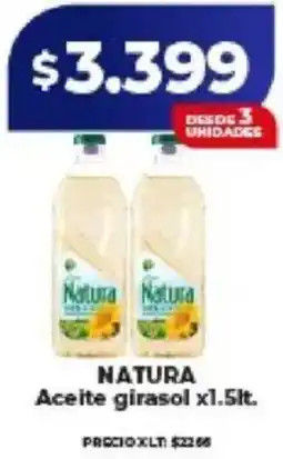 Supermayorista Vital Natura aceite girasol oferta