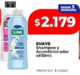 Supermayorista Vital Suave shampoo y acondicionador oferta
