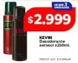 Supermayorista Vital Kevin desodorante aerosol oferta