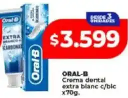 Supermayorista Vital Oral-B crema dental extra blanc c/blc oferta