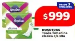 Supermayorista Vital Nosotras toalla femenina clasica oferta
