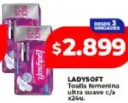 Supermayorista Vital Ladysoft toalla femenina ultra suave oferta