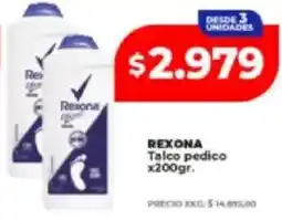 Supermayorista Vital Rexona talco pedico oferta