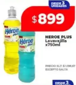 Supermayorista Vital Heroe plus lavavajilla oferta