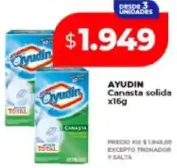 Supermayorista Vital Ayudin canasta solida oferta