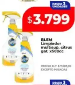 Supermayorista Vital Blem limpiador multisup. citrus gat oferta