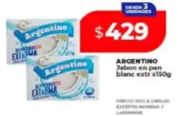 Supermayorista Vital Argentino jabon en pan blanc extr oferta