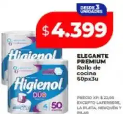 Supermayorista Vital Elegante premium rollo de cocina oferta