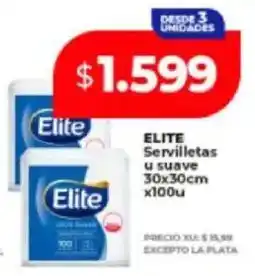 Supermayorista Vital Elite servilletas u suave oferta