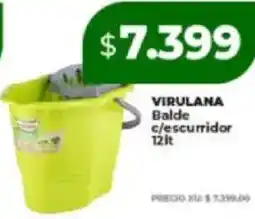 Supermayorista Vital Virulana balde c/escurridor oferta