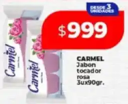 Supermayorista Vital Carmel jabon tocador rosa oferta