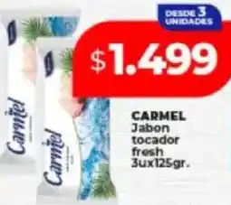 Supermayorista Vital Carmel jabon tocador fresh oferta