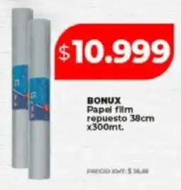 Supermayorista Vital Bonux papel film repuesto oferta
