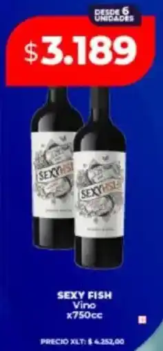 Supermayorista Vital Sexy fish vino oferta