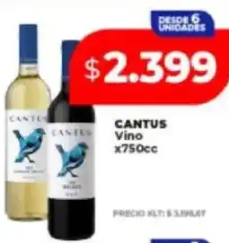 Supermayorista Vital Cantus vino oferta