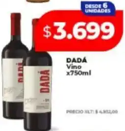 Supermayorista Vital Dadá vino oferta