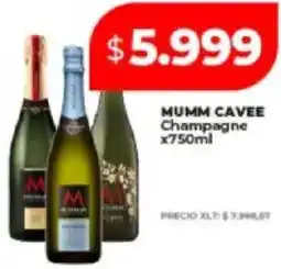 Supermayorista Vital Mumm cavee champagne oferta