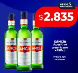 Supermayorista Vital Gancia aperitivo americano oferta