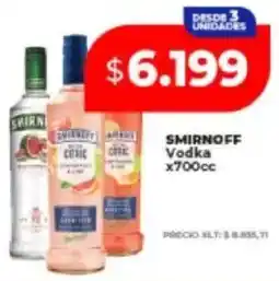 Supermayorista Vital Smirnoff vodka oferta