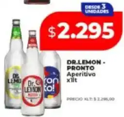 Supermayorista Vital Dr.lemon- pronto aperitivo oferta