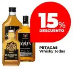 Supermayorista Vital Petacas whisky todas oferta