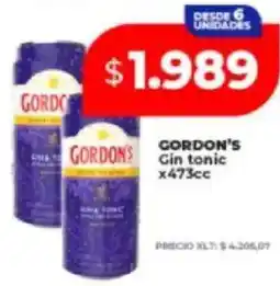 Supermayorista Vital Gordons gin tonic oferta