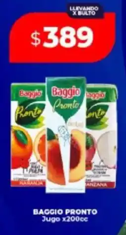 Supermayorista Vital Baggio pronto jugo oferta