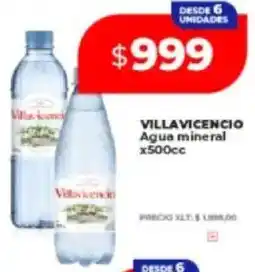 Supermayorista Vital Villavicencio agua mineral oferta