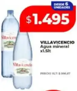 Supermayorista Vital Villavicencio agua mineral oferta