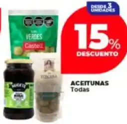 Supermayorista Vital Aceitunas todas oferta