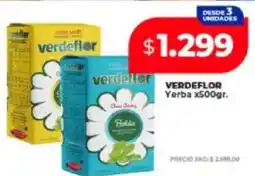 Supermayorista Vital Verdeflor yerba oferta