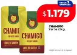 Supermayorista Vital Chamigo yerba oferta