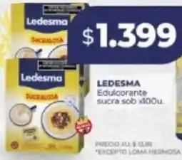 Supermayorista Vital Ledesma edulcorante sucra sob oferta