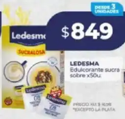 Supermayorista Vital Ledesma edulcorante sucra sobre oferta
