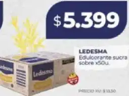 Supermayorista Vital Ledesma edulcorante sucra sobre oferta