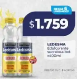 Supermayorista Vital Ledesma edulcorante sucralosa bot. oferta
