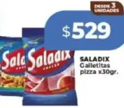 Saladix galletitas pizza