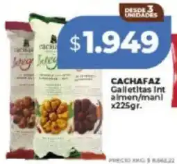 Supermayorista Vital Cachafaz galletitas int almen/mani oferta